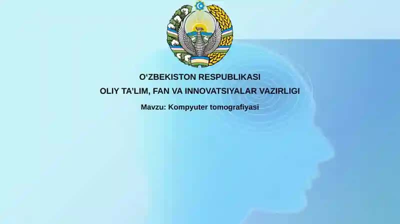 Kompyutertomografiyasi
