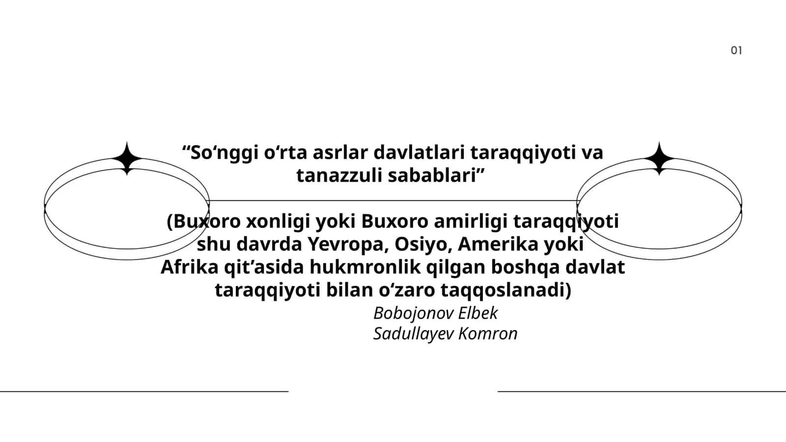 So‘nggi o‘rta asrlar davlatlari taraqqiyoti va tanazzuli sabablari 1