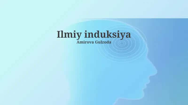 Ilmiy induksiya 1