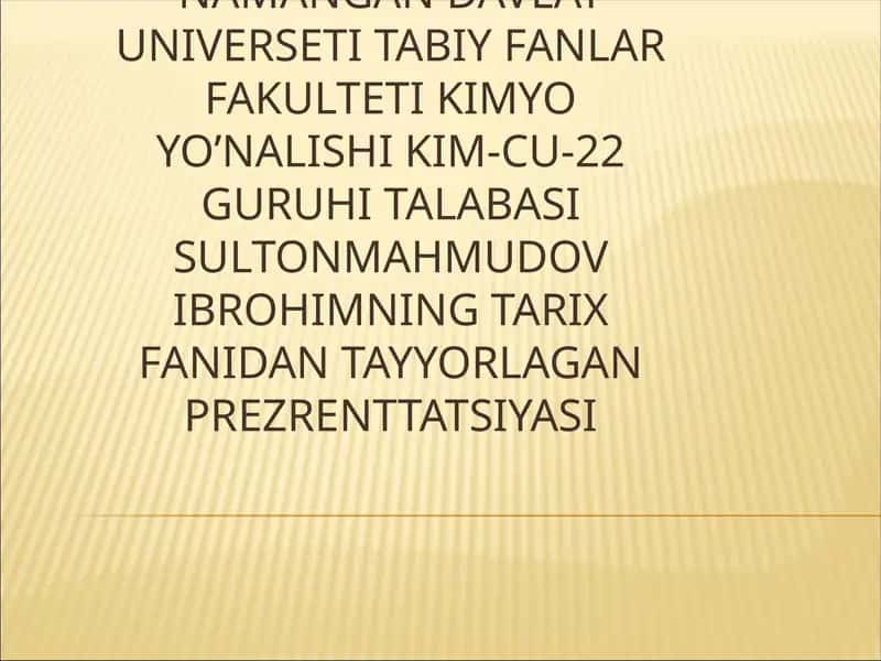 O'zbekistonda millatlararo totuvlikning taminlanshi 1