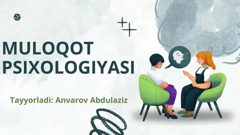 MULOQOT PSIXOLOGIYASI 1