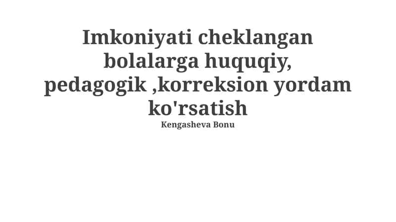 Psixologik-pedagogik baholash 1
