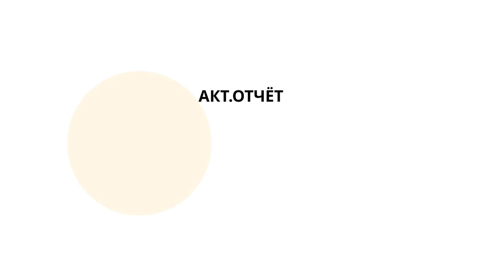 Процедуры составления акта-отчёта 1