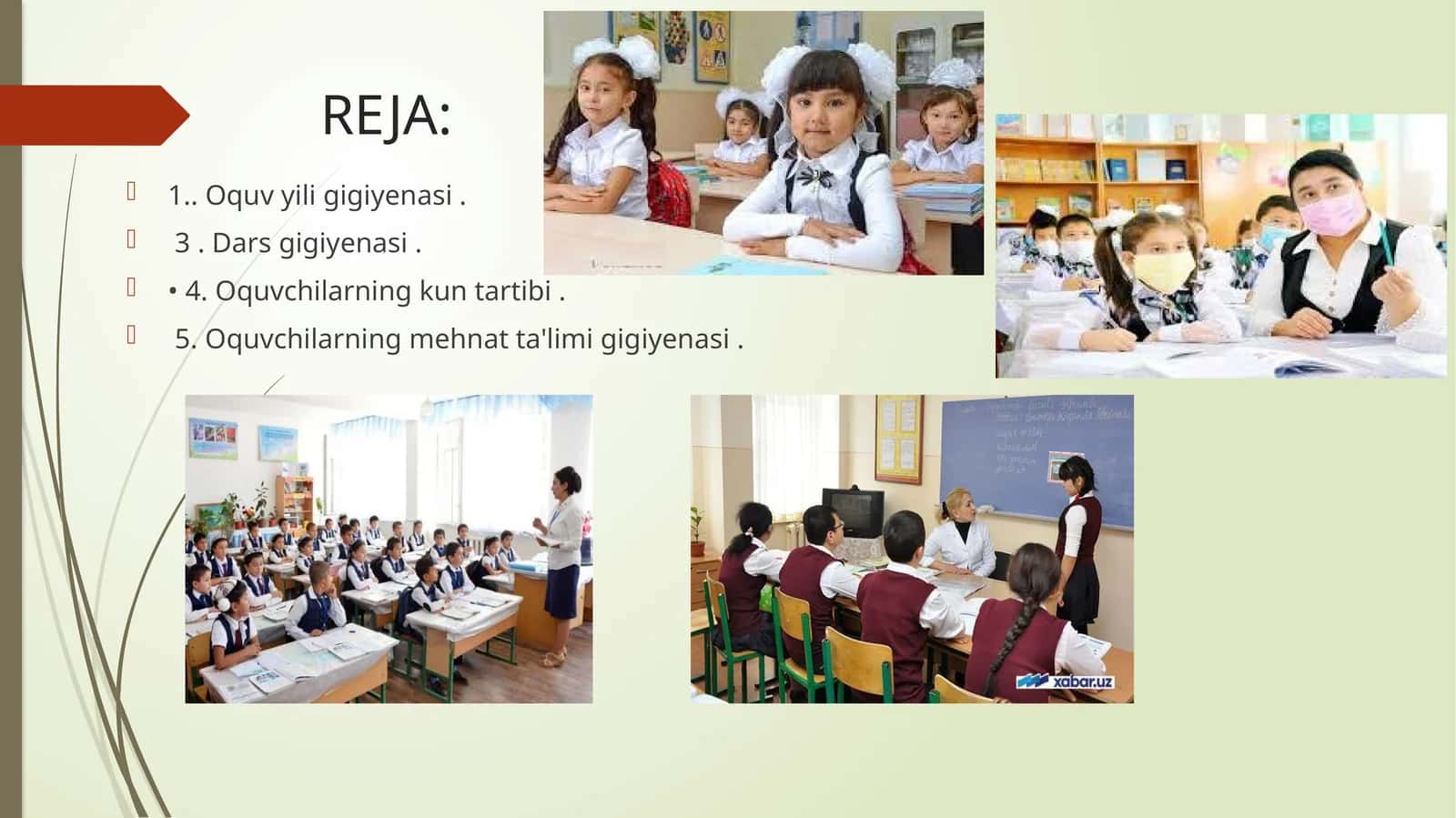 O'quvchilarni gigiyenik tarbiyalash 1
