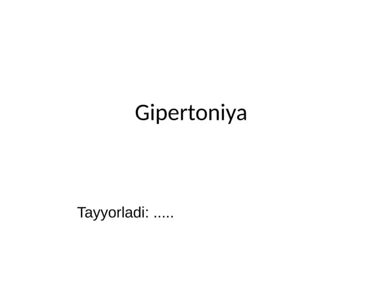Gipertoniya 1