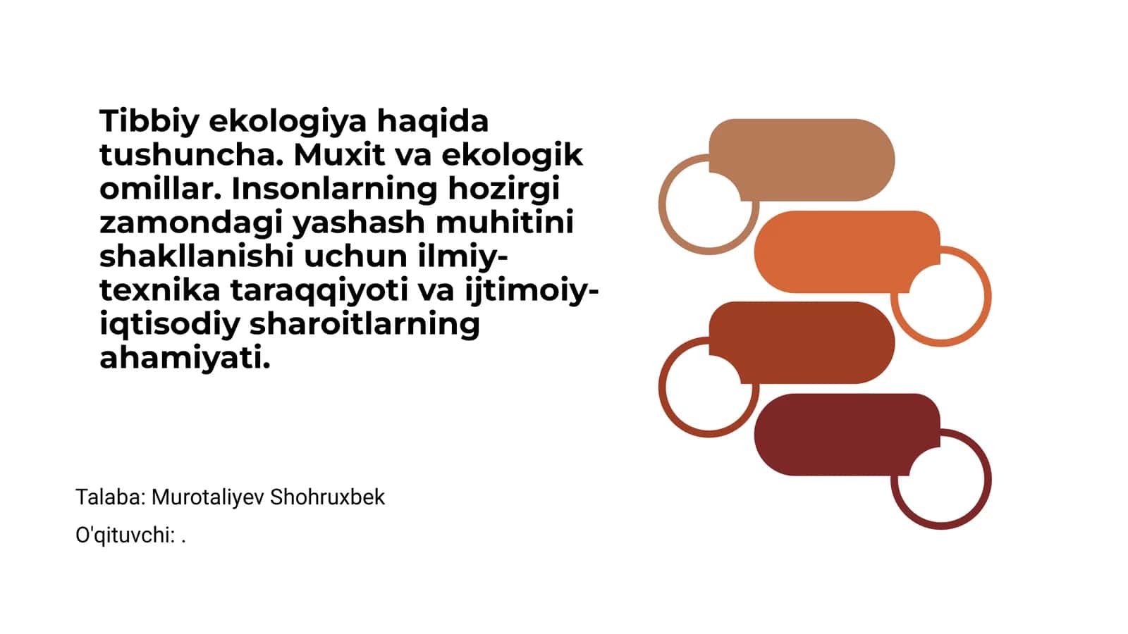 Tibbiy ekologiya haqida tushuncha 1