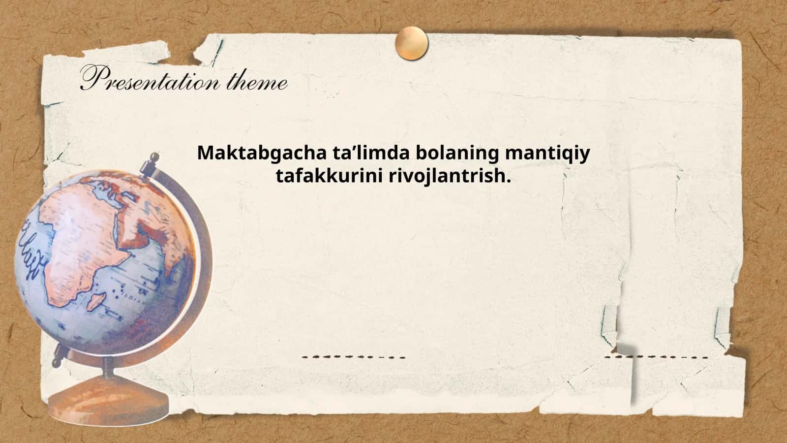 Maktabgacha taʼlimda bolaning mantiqiy tafakkurini rivojlantrish 1