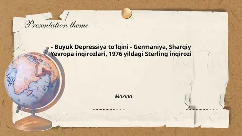 Buyuk Depressiya to‘lqini - Germaniya, Sharqiy Yevropa inqirozlari, 1976 yildagi Sterling inqirozi Maxina 1