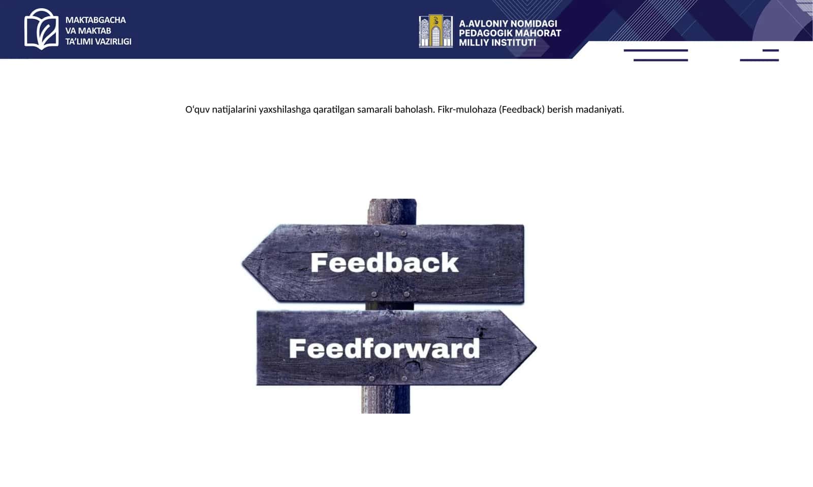 Konstruktiv fidbek berish strategiyalari 1