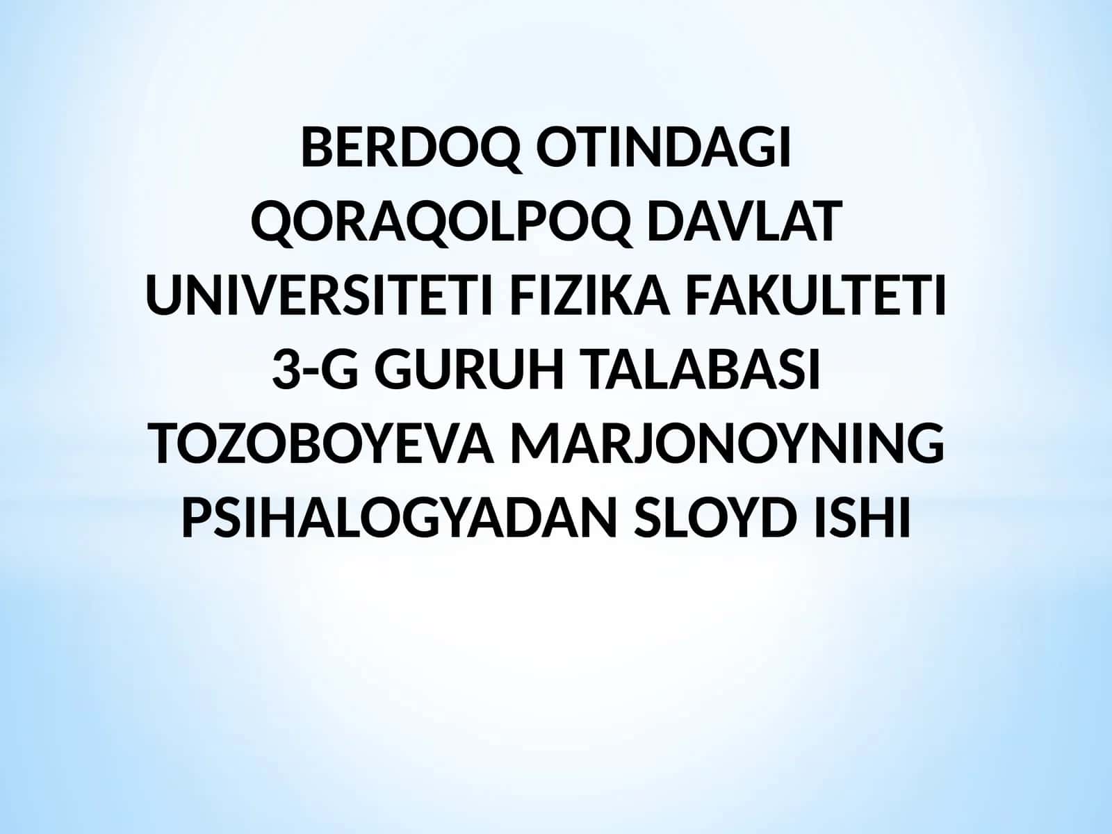 Muloqatpsihalogyasidauchraydigantosiqlar 1