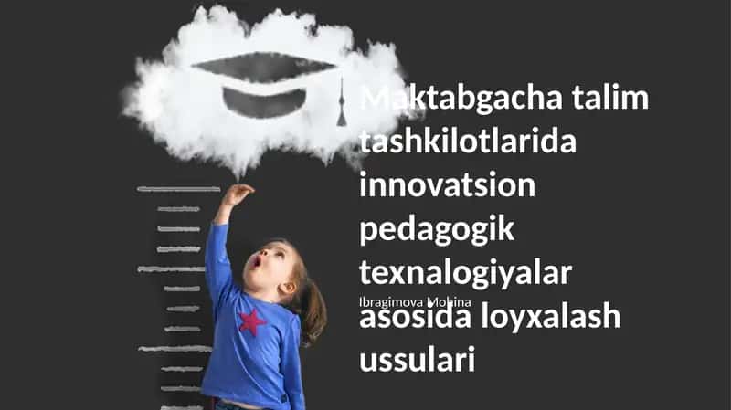 Innovatsion pedagogik texnologiyalar asosida loyiha faoliyati 1