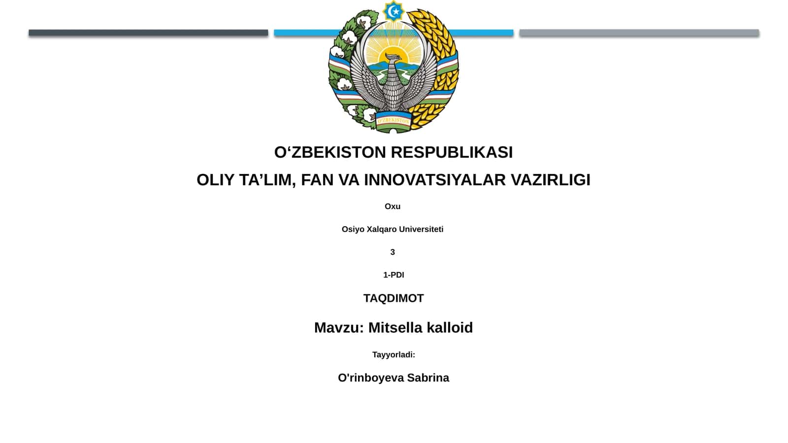 Mitsella kalloid 1