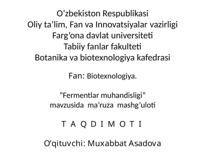 Fermentlarmuhandisligi(IIIqism) 1