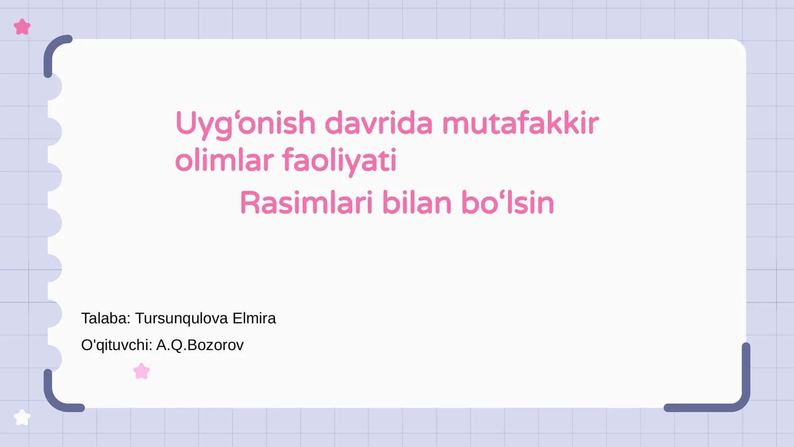 Uyg‘onish davrida mutafakkir olimlar faoliyati 1