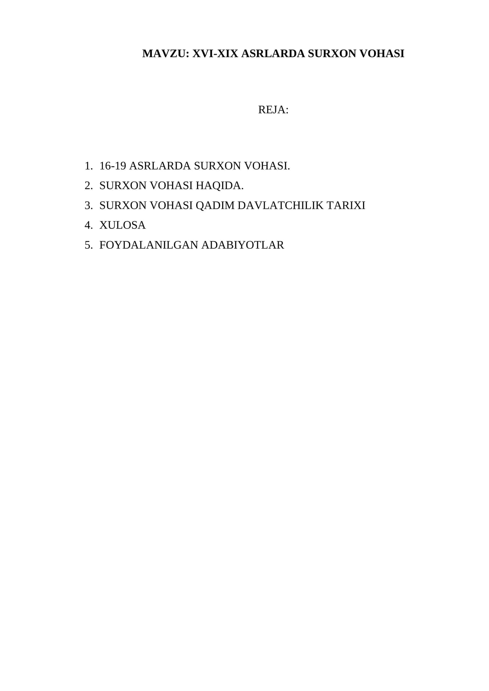 XVI-XIX ASRLARDA SURXON VOHASI 1