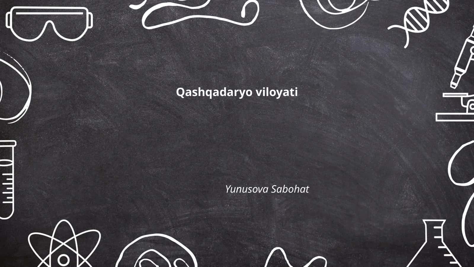 Qashqadaryo viloyati geografik joylashuvi 1