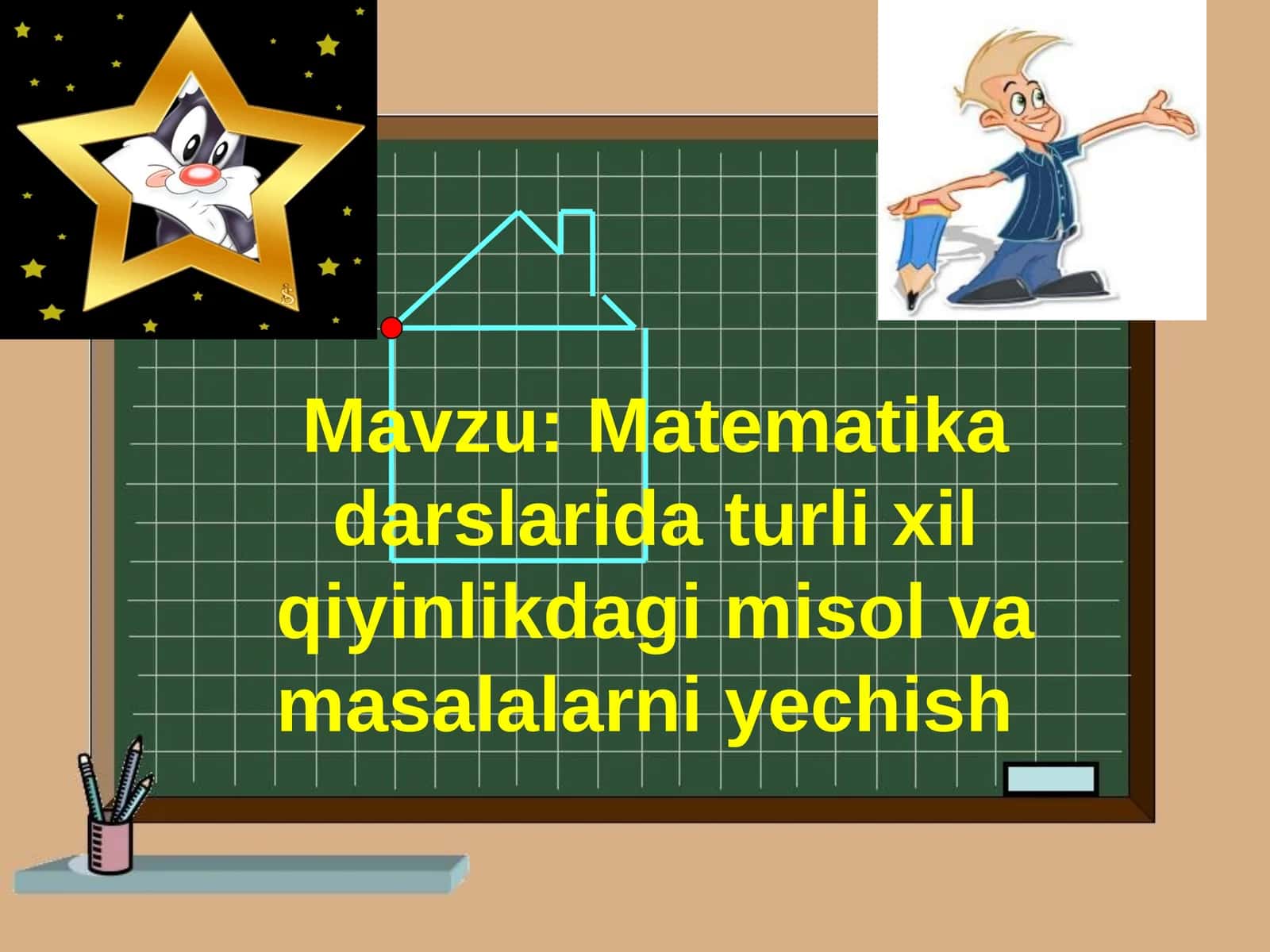Matematik darslarida turlixil qiyinlikdagi misol va masalalarni yechish 1