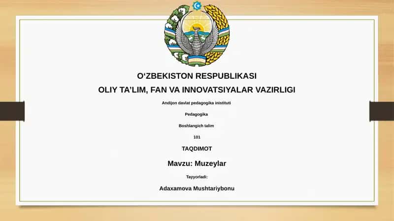 Muzeylar 1
