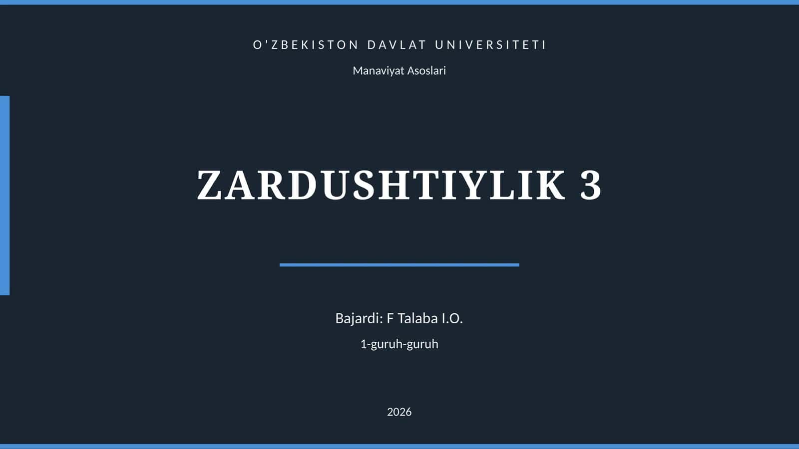 ZARDUSHTIYLIK 3 1