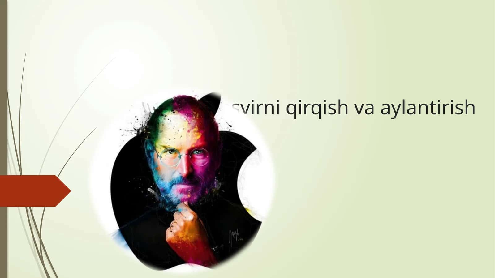 tasvirni qirqish vaaylantrish 1