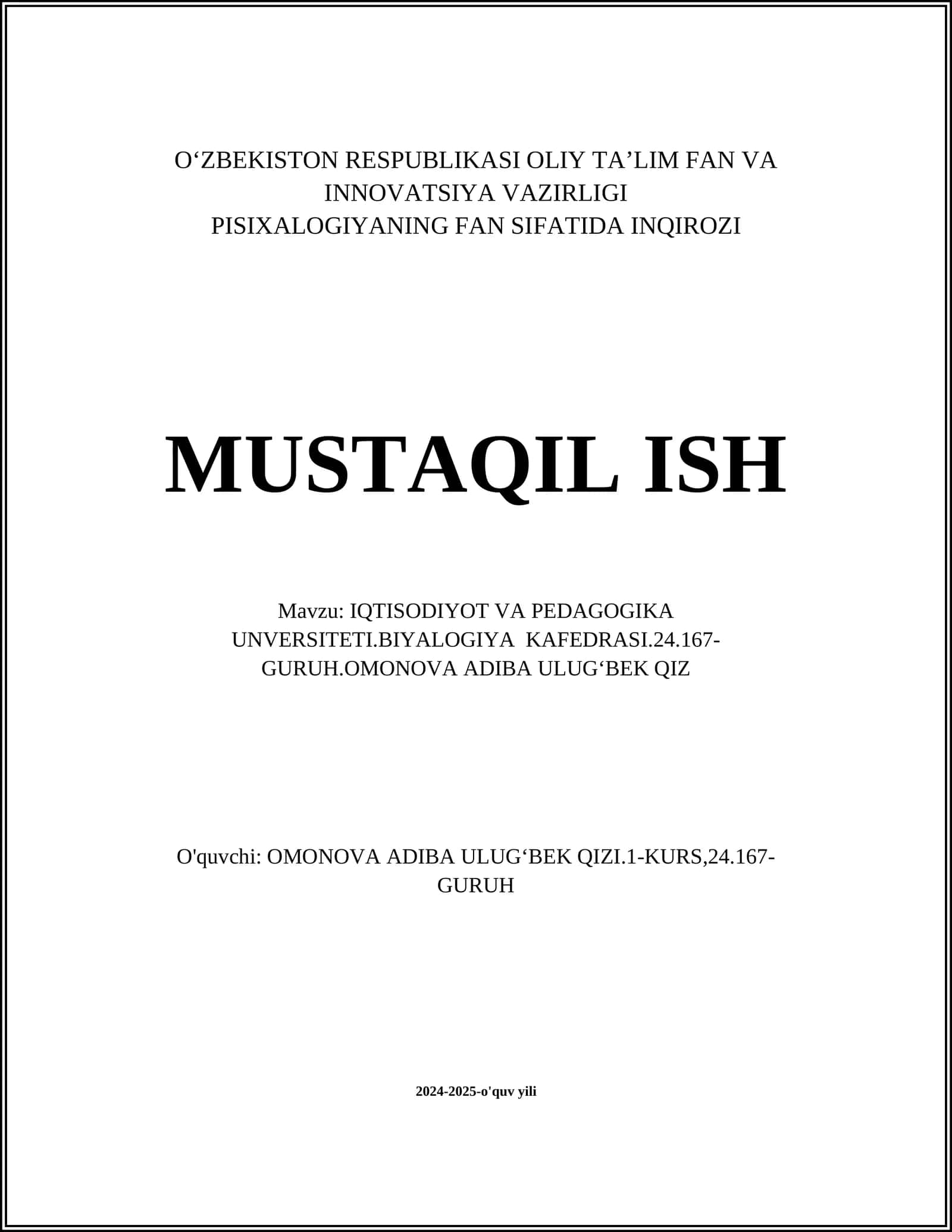 O'simlik morfologiyasi va anatomiyasi 1