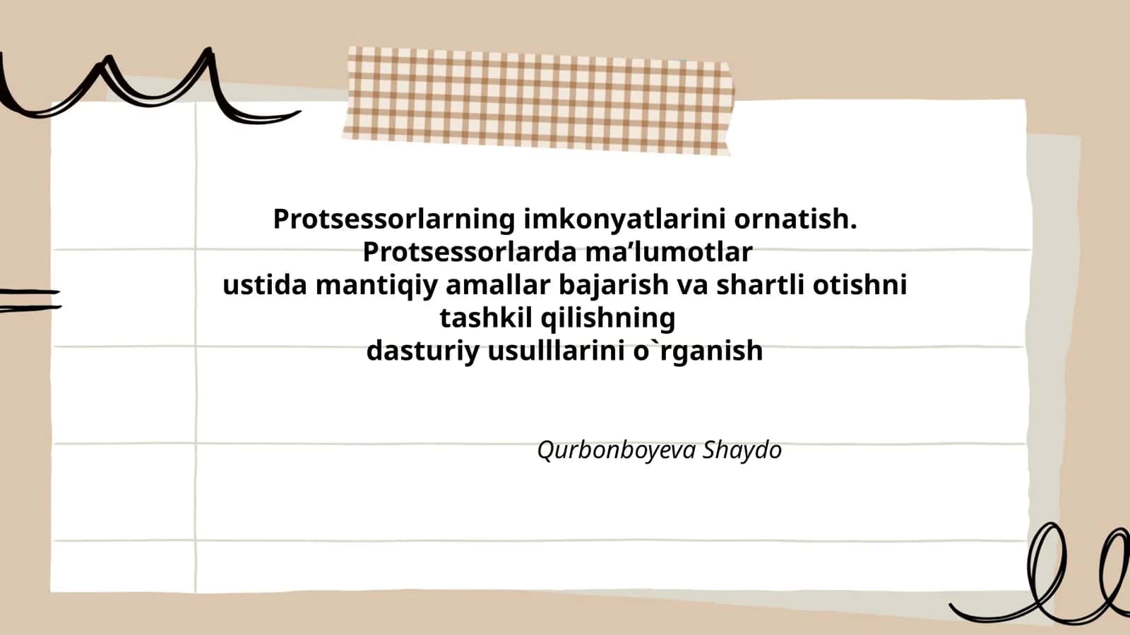 Protsessorlarning imkonyatlarini ornatish 1