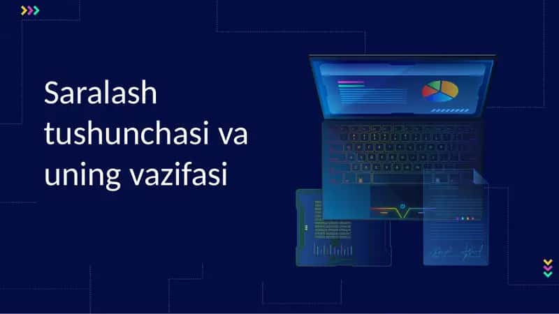 Malumotlar tuzilmasi fanidan taqdimot || Saralash algoritmlari 1