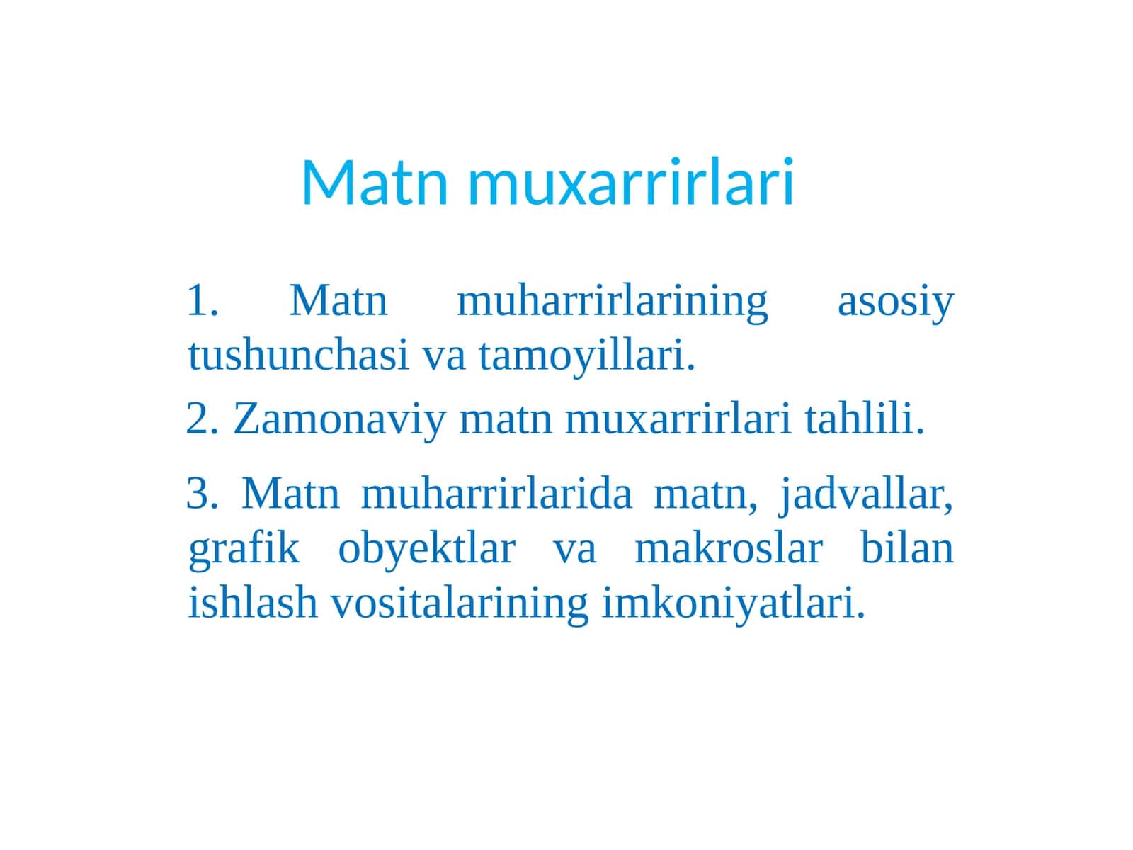 Matnmuxarrirlari 1