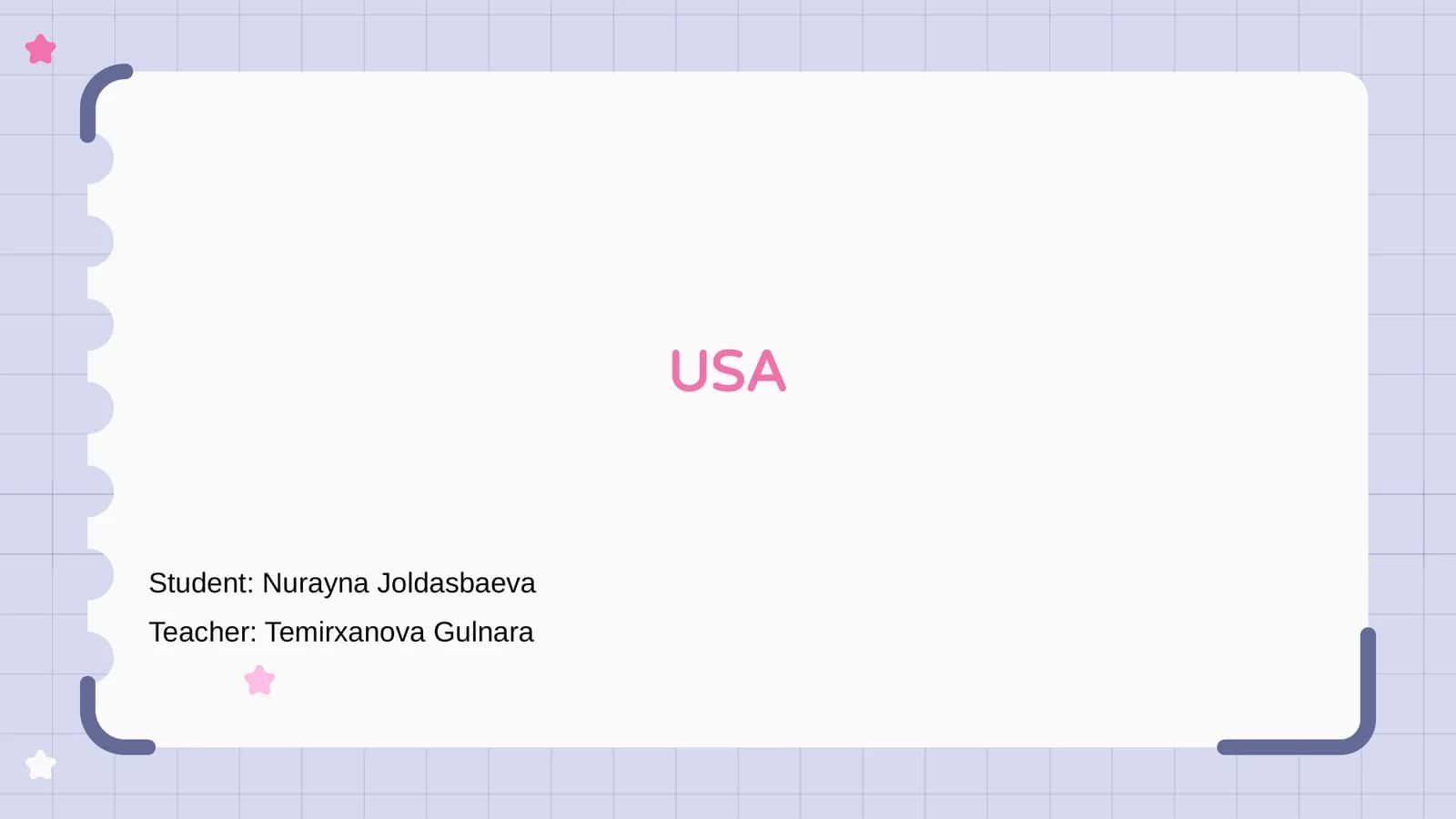 Introduction to the USA 1
