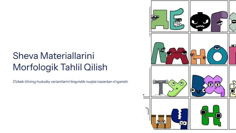 Sheva Materiallarini Morfologik Tahlil Qilish 1
