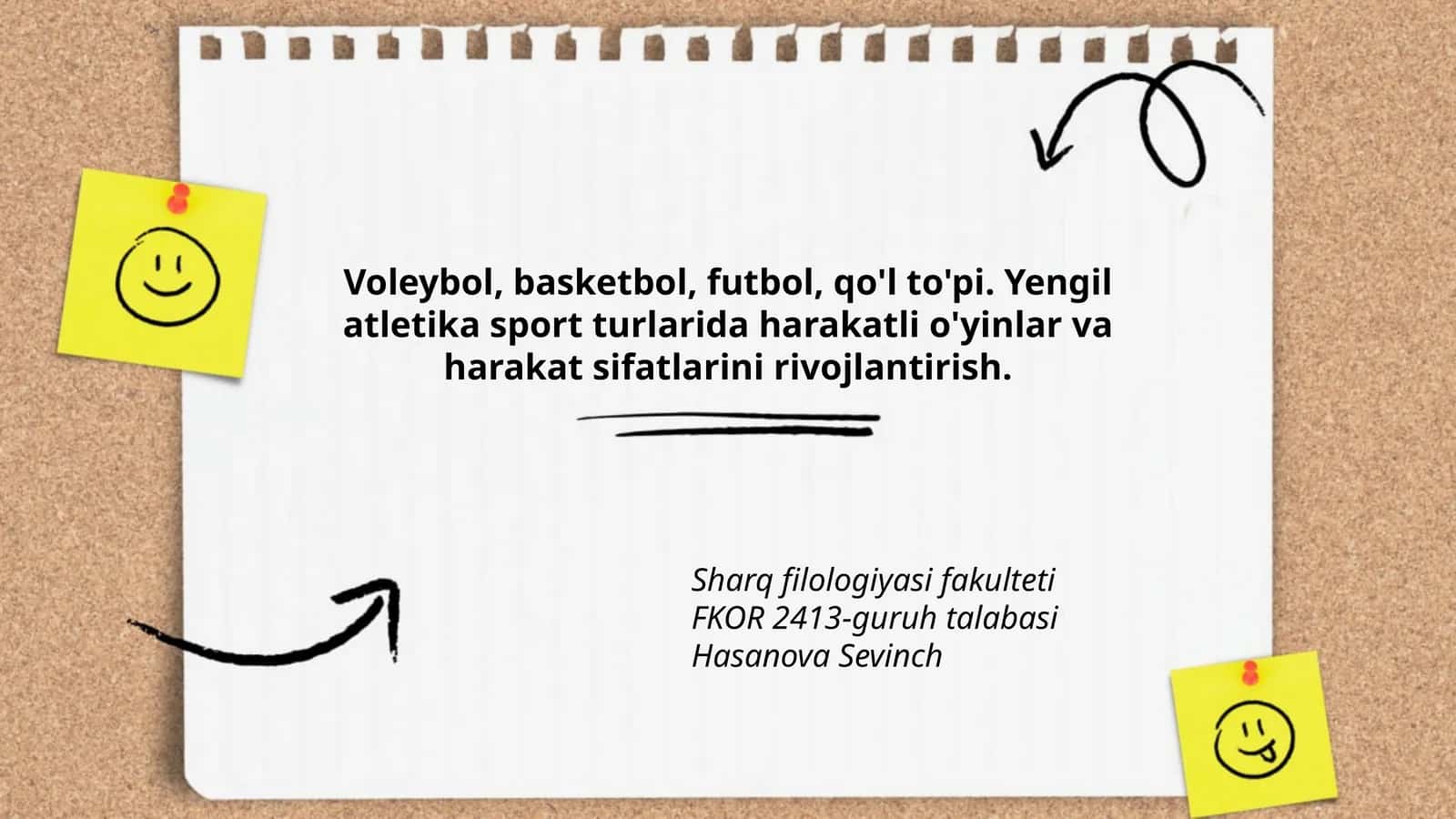 Sharq filologiyasi fakultetiFKOR 2413-guruh talabasi 1