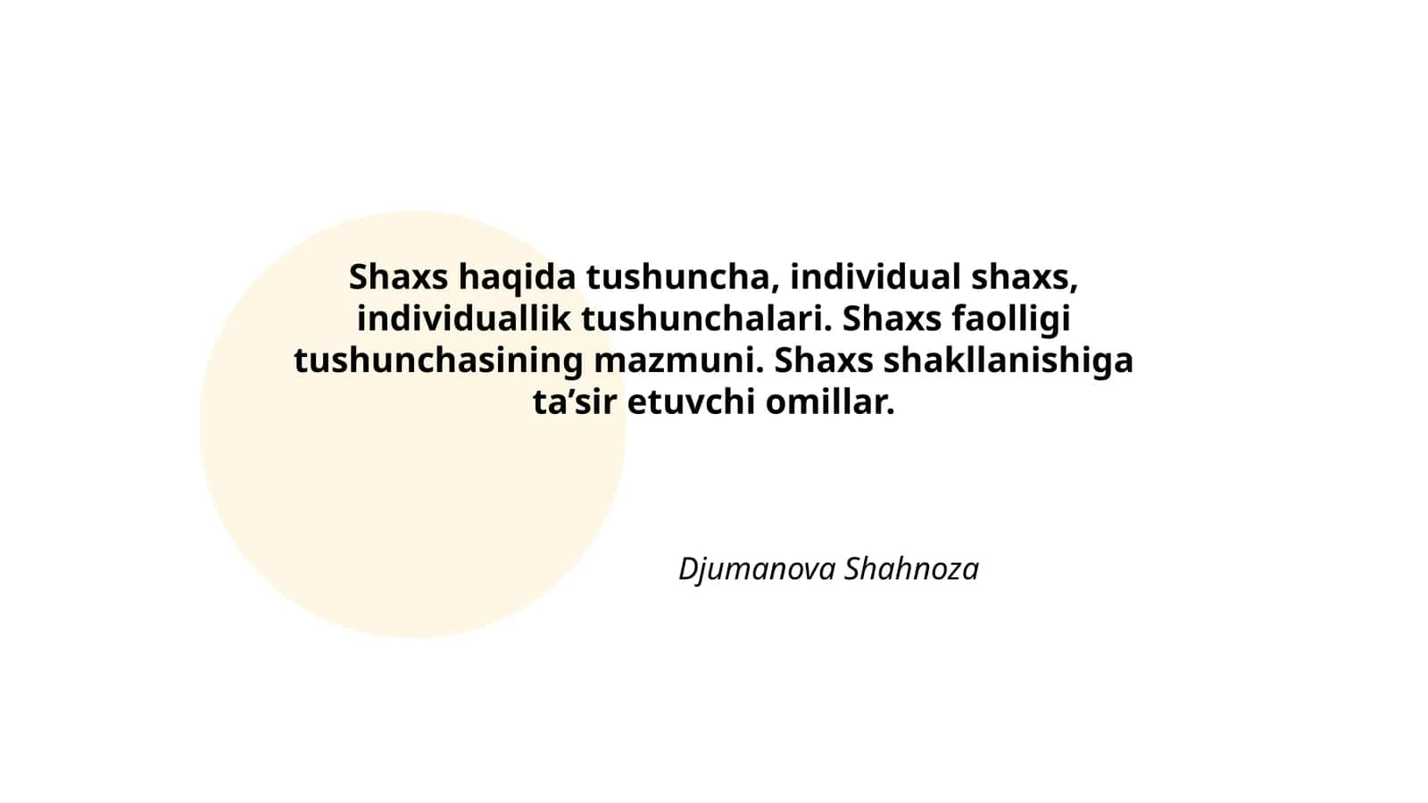 Djumanova Shahnoza 1