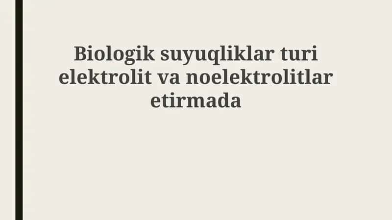 Biologik suyuqliklar turie 1