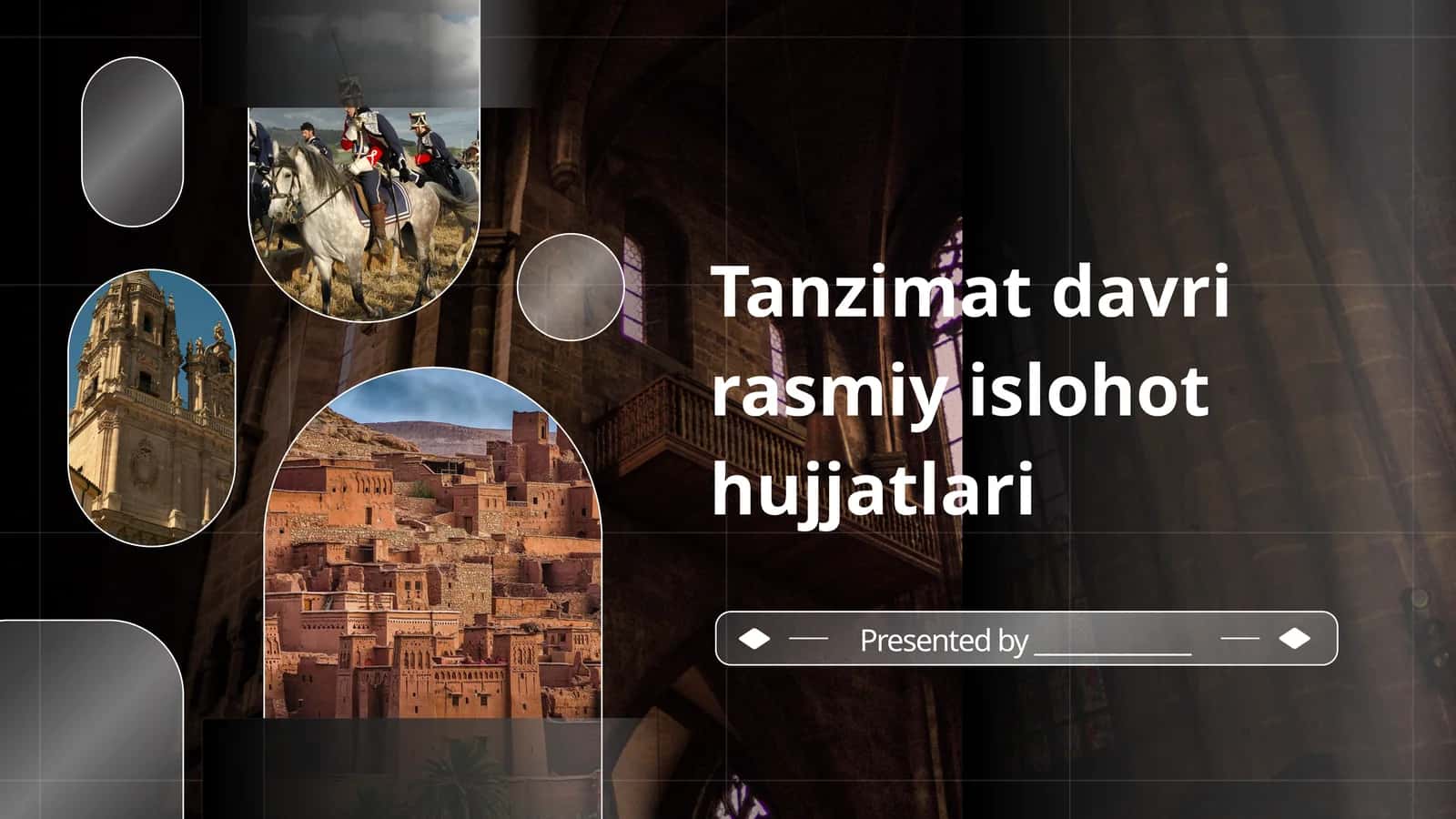 Tanzimat davri rasmiy islohot hujjatlari. 1