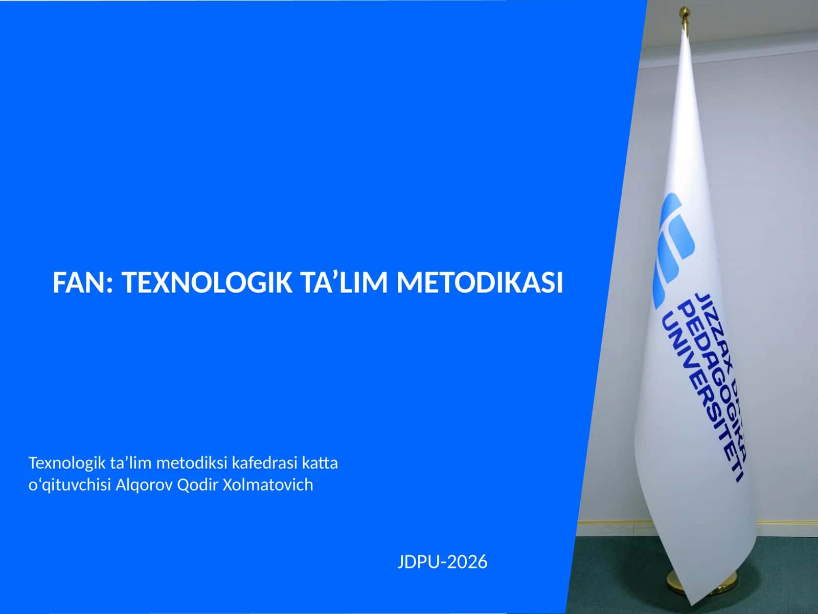 TEXNOLOGIYA FANIDA BAHOLASH MEZONLARI 1
