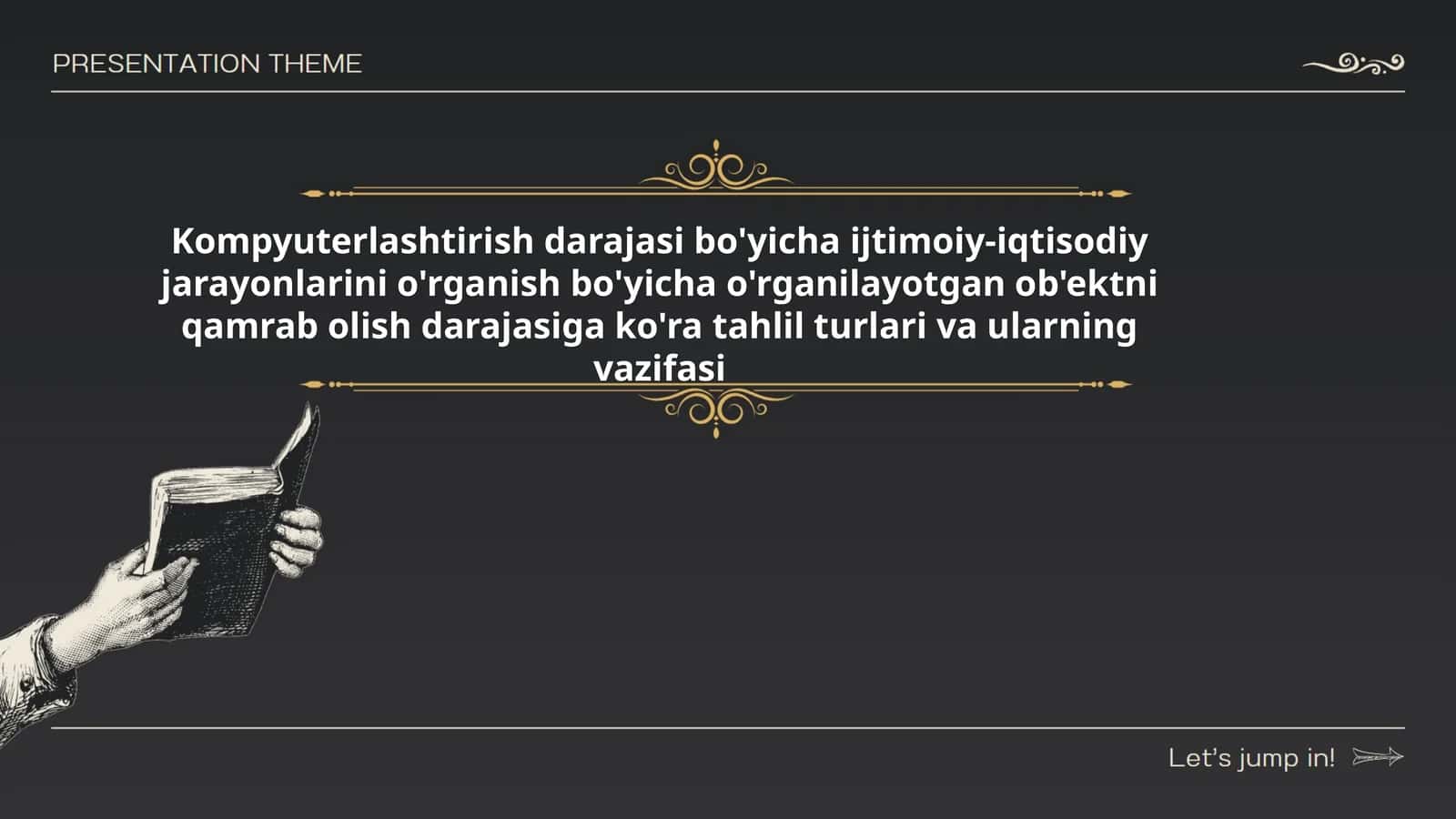 Kompyuterlashtirish darajasi bo'yicha ijtimoiy-iqtisodiy jarayonlarini o'rganish bo'yicha o'rganilayotgan ob'ektni qamrab olish darajasiga ko'ra tahlil turlari va ularning vazifasi 1