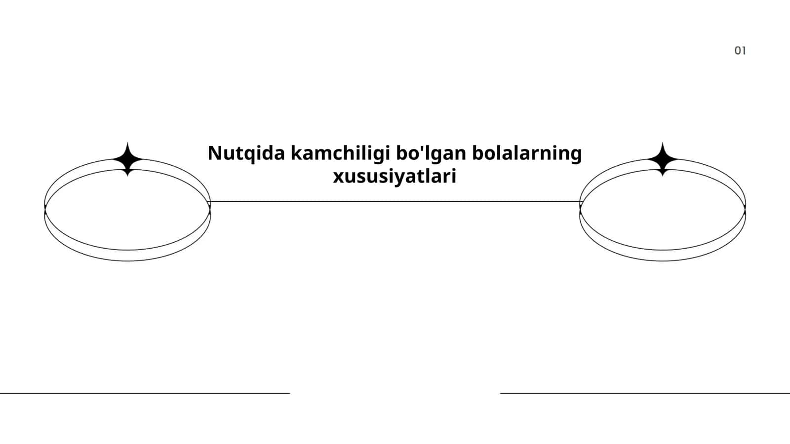 Nutqida kamchiligi bo'lgan bolalarning xususiyatlari 1