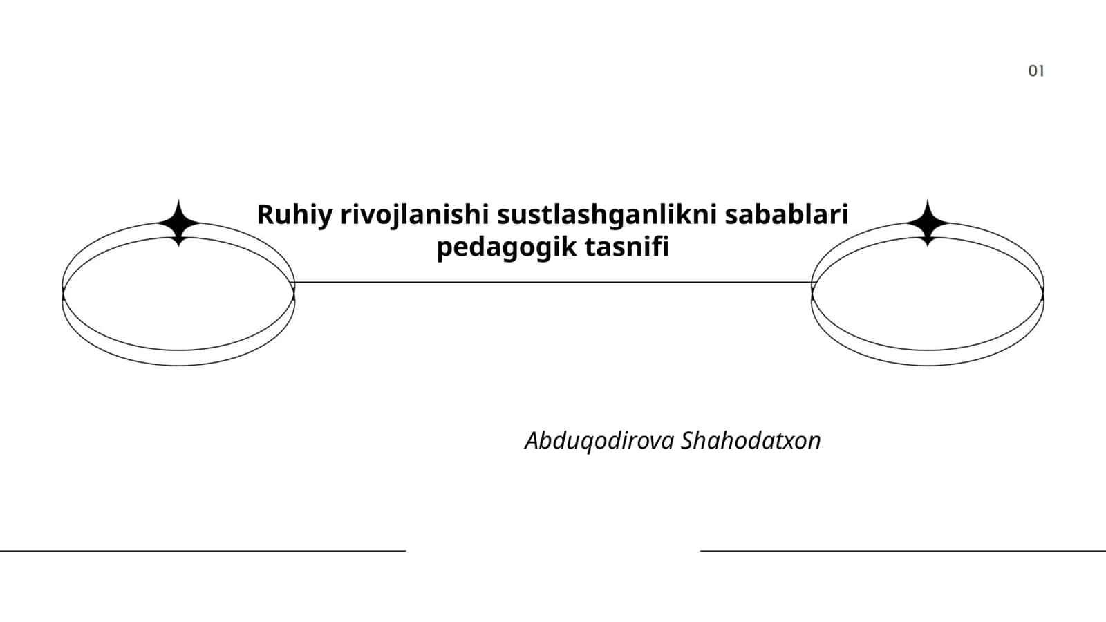 Ruhiy rivojlanishi sustlashganlikni sabablari pedagogik tasnifi 1