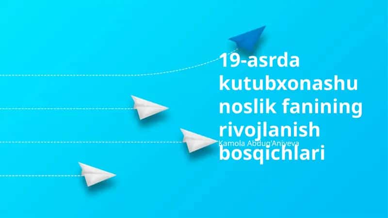 19-asrda kutubxonashunoslik fanining rivojlanish bosqichlari 1