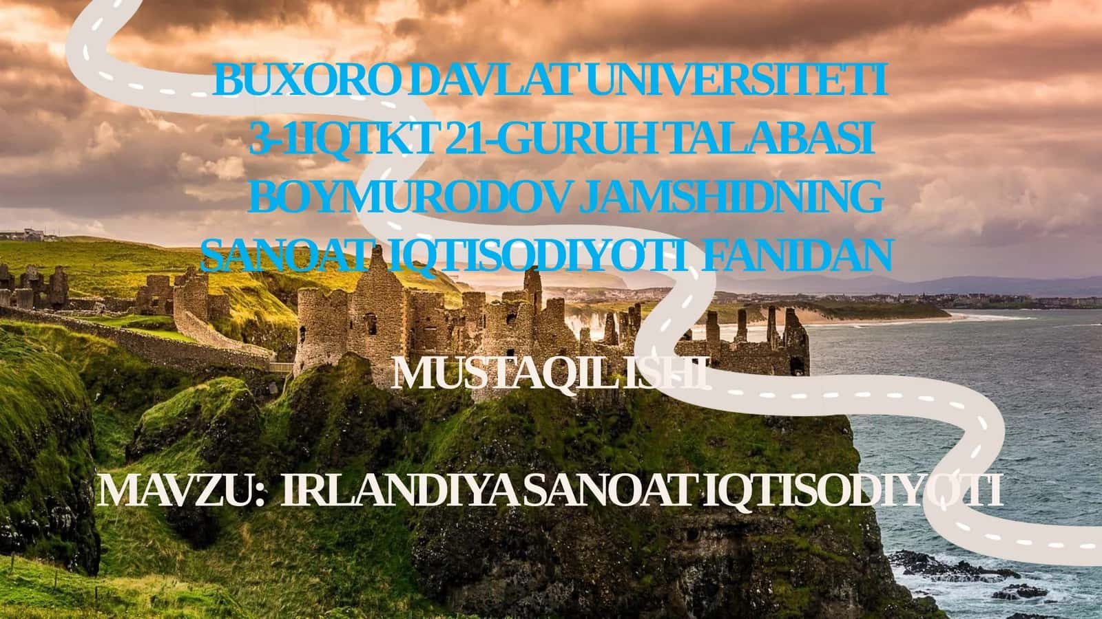 Irlandiya Sanoat Iqtisodiyoti 1