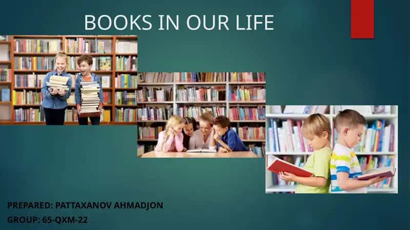 BOOKS IN OUR LIFE 1