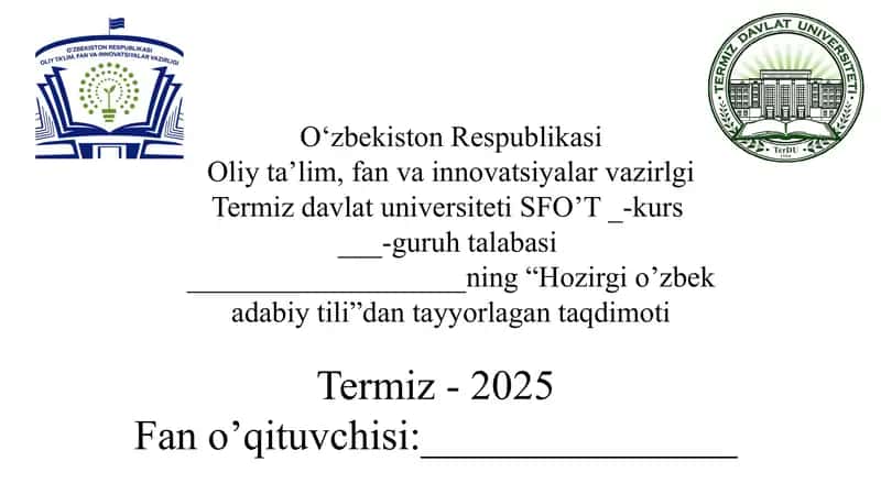 O’zbek tili leksikografiyasining taraqqiyot bosqichlari 1