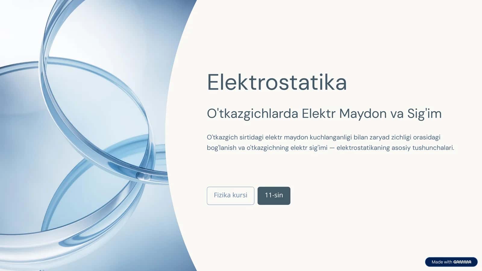 Elektrostatika 1