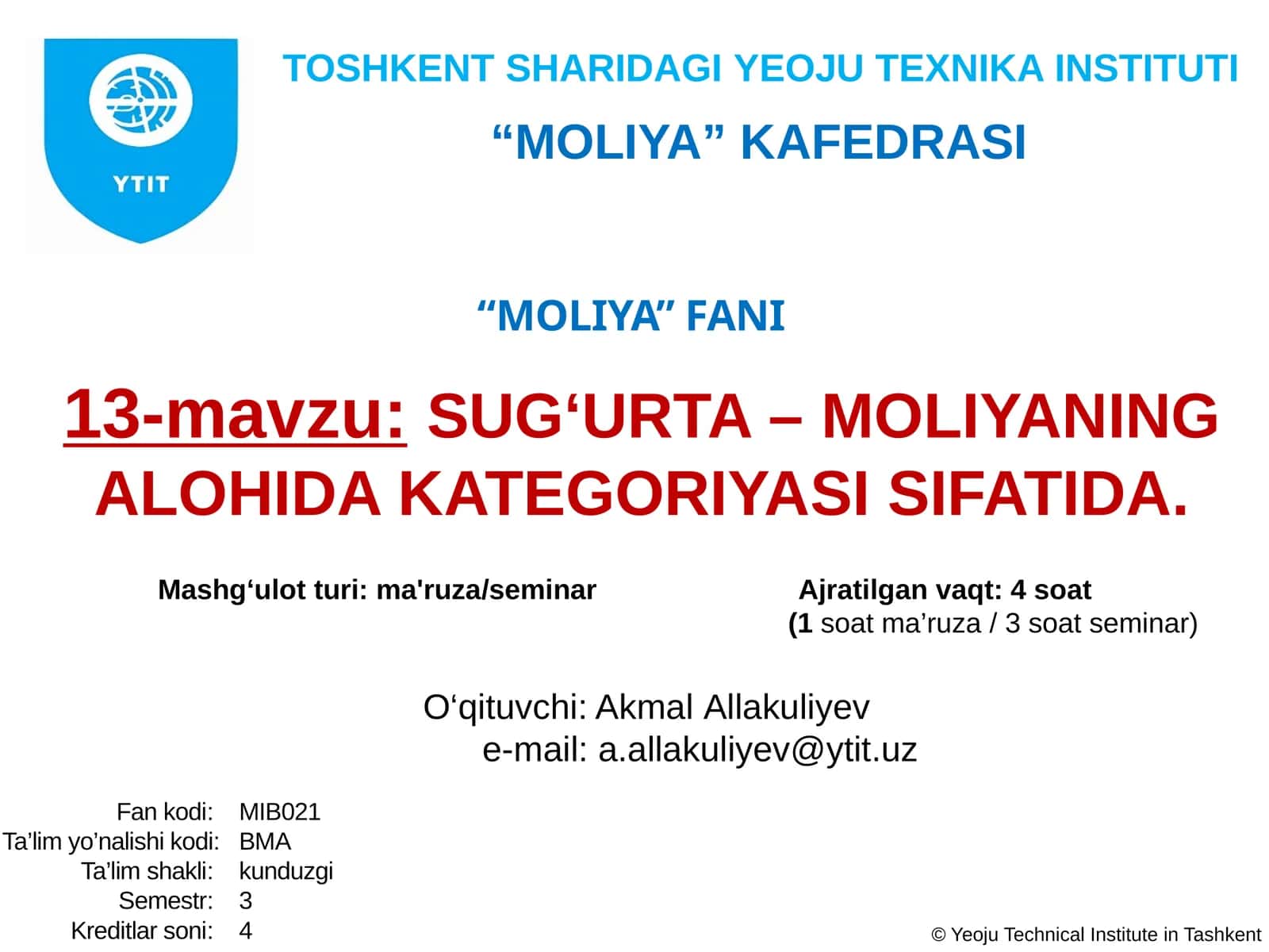 SUG‘URTA – MOLIYANING ALOHIDA KATEGORIYASI SIFATIDA 1