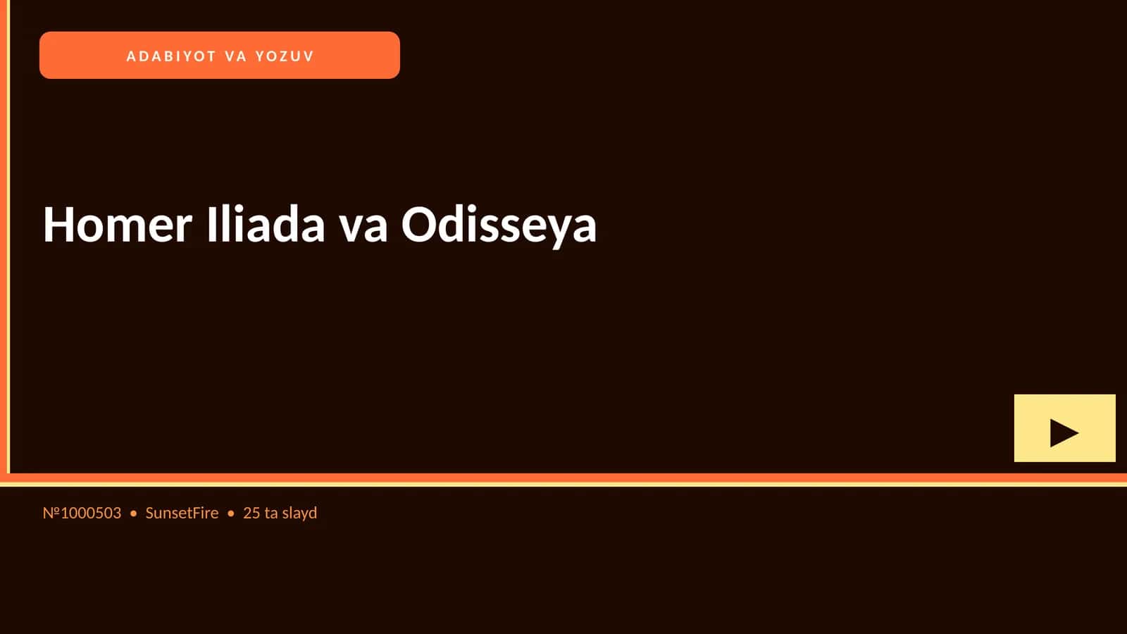Homer Iliada va Odisseya 1