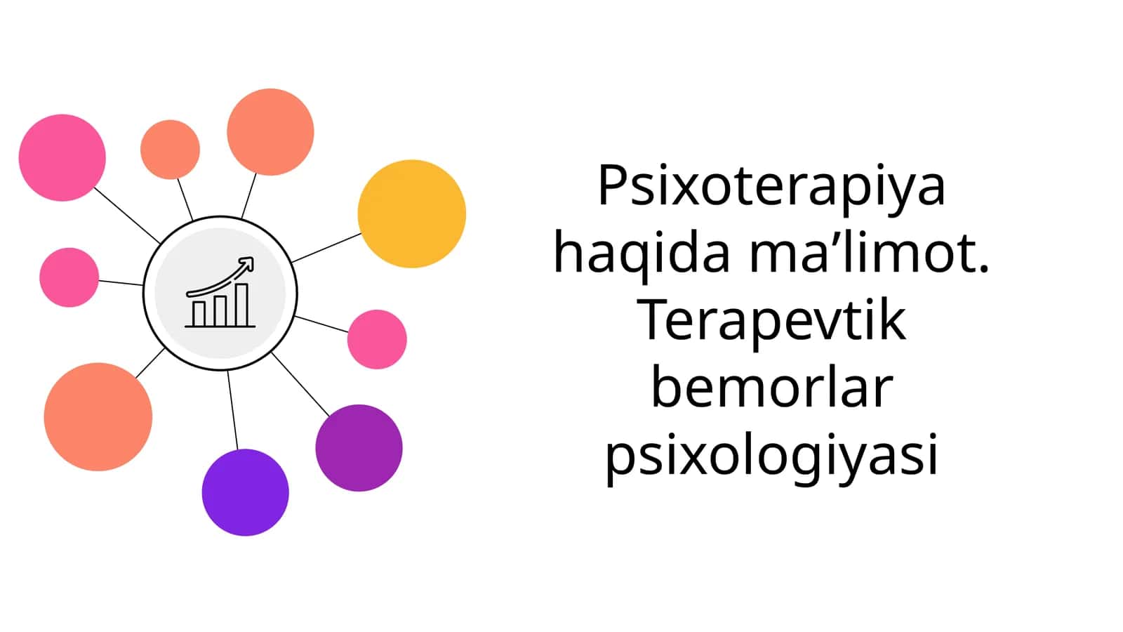 Psixoterapiya haqida maʼlimot. Terapevtik bemorlar psixologiyasi 1