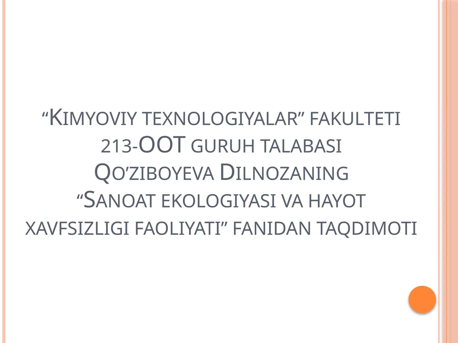 Elektr tokini qo’llanilishi, odam tanasiga ta’siri va undan himoyalanish choralari 1
