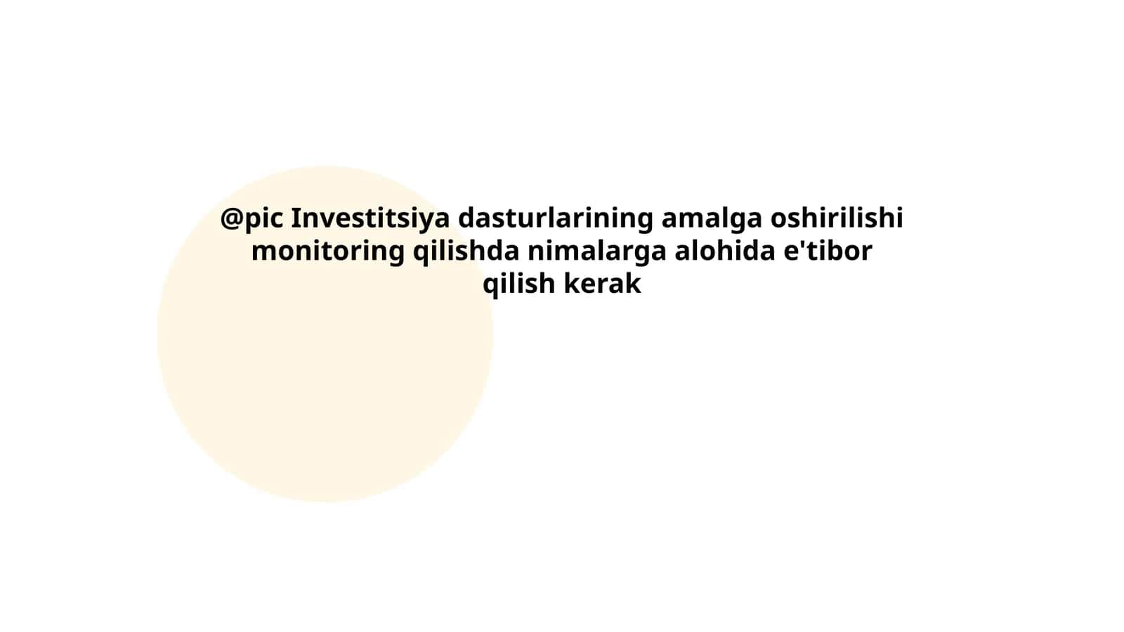 Investitsiya dasturlarining amalga oshirilishi monitoring 1