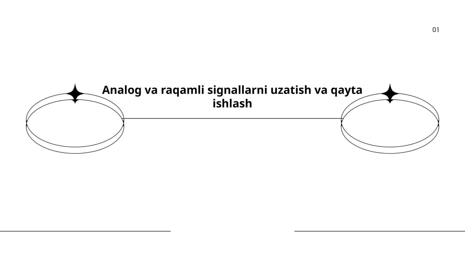 Analog va raqamli signallarni uzatish va qayta ishlash 1