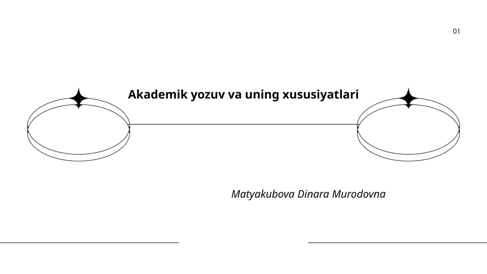 Akademik yozuv va uning xususiyatlari 1